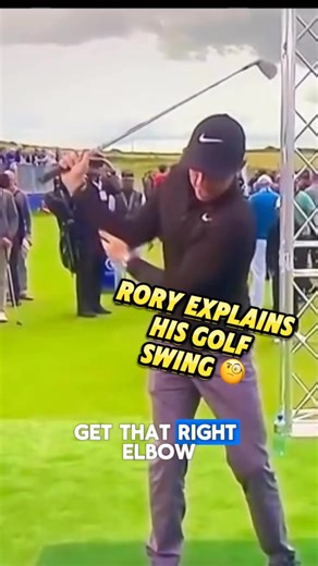 Rory McIlroy Reveals His Golf Swing Fix – Takeaway, Right Elbow & Crossing the Line… Rory McIlroy opens up about the changes he works on in his golf swing — and it’s fascinating. He explains how his takeaway can get too far inside, how his right elbow gets stuck behind him, and how that leads to crossing the line at the top. More importantly, Rory shares exactly what he does to fix it.If you’ve ever struggled with your takeaway, your right arm position, or getting “stuck” in the backswing, this 