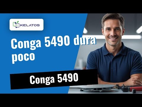 ¿Tu Conga 5490 dura menos de 20 minutos? 🔋 Cambio de batería