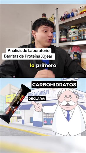 Análisis de Barritas de Proteína Xgear del Simi