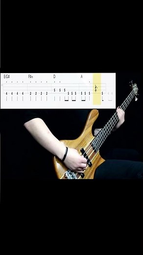 take on me 🎸 bassline!