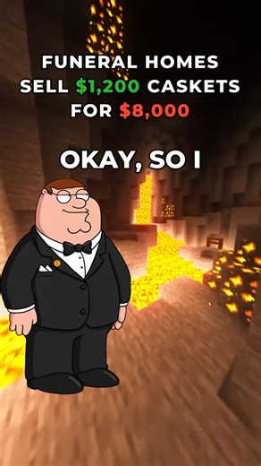 Business By Peter on Instagram: "Funeral homes exploit grieving families with massive casket markups (up to 1000%). Discover the shocking industry secrets and emotional manipulation tactics used to inflate funeral costs. Learn about the crucial FTC Funeral Rule and your consumer rights to buy third-party caskets, saving thousands on funeral costs and avoiding price gouging. 📈 Big business moves, simplified into reels ⚡️ Bold strategies told with energy & wit 🏢 From boardrooms to billion-dollar