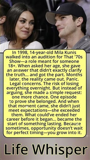 She Was 14 in an 18+ Role—One Chance Changed Everything