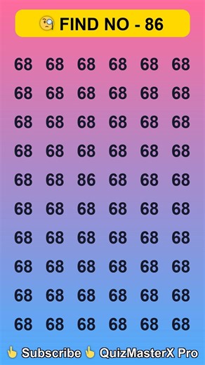 The 86 Challenge #shorts