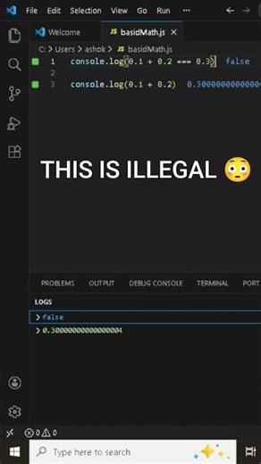 JavaScript Fails Basic Math 😳