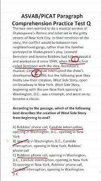 Ace the ASVAB: Paragraph Comprehension Practice Test #acetheasvab #grammarhero