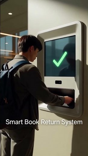 Smart Book Drop in Library