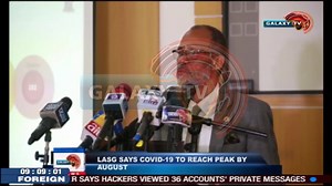 1.1K views · 31 reactions | Lagos State Government says Covid-19 to Reach Peak by August. | Galaxy Television | Facebook