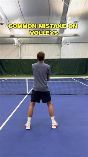 fix these common mistakes on your volleys🪜💯 Comment “VOLLEY” for free tip⬇️ | PlayYourCourt