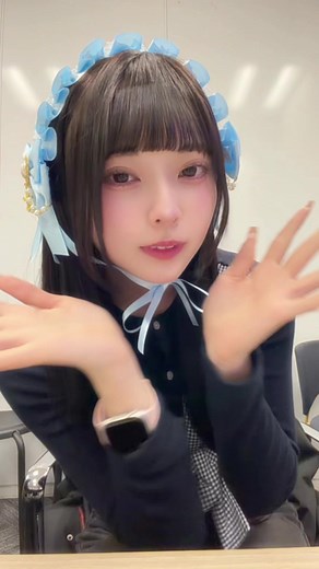 ファンの子が贈ったヘッドドレス