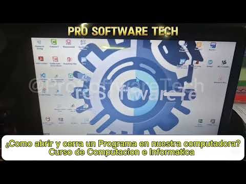 👉 Cómo Abrir y Cerrar un Programa en la Computadora 💻 | Curso Computación 2026
