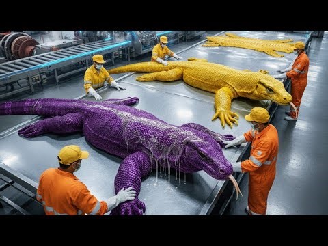 Inside the Lizard Leather Factory | From Raw Skin to Luxury Wallets & Fashion Goods