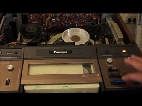 Panasonic 3/4 Inch Video Tape Player