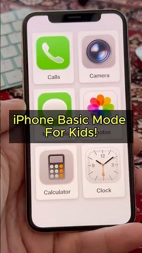 iPhone Kids Mode!! No social Media | Keep your Kids Safe!!