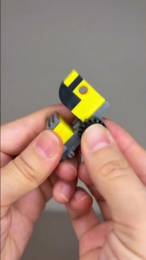 Easy Mini LEGO Crane Tutorial Micro Construction Vehicle #legobuild #diy #legoaddict #afol