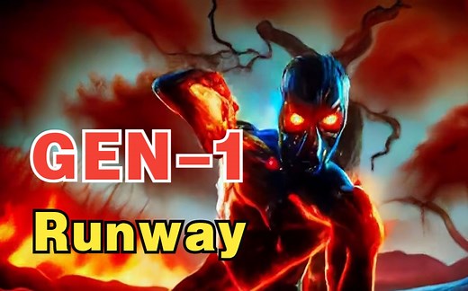 [中字幕]Runway GEN-1 介绍，Video To Video