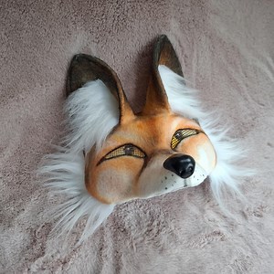 Quadrobics, Therian Mask, Animal Maske, Realistic Fox Mask, Cosplay, Karneval, Tiermaske/fuchs - Etsy