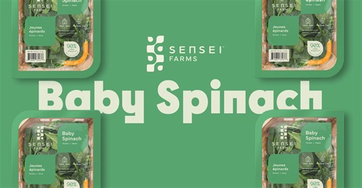 Sensei Farms Adds Baby Spinach to its Family of Indoor-Grown Leafy Greens; Jessica Vasisht Comments