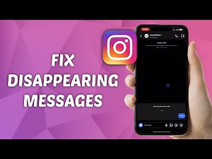 How to Fix Disappearing Messages on Instagram