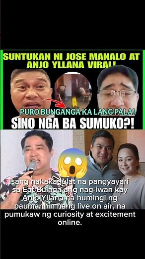 Suntukan ni Anjo at Jose viral? #showbiznews #showbizph #showbiz #philippinepolitics