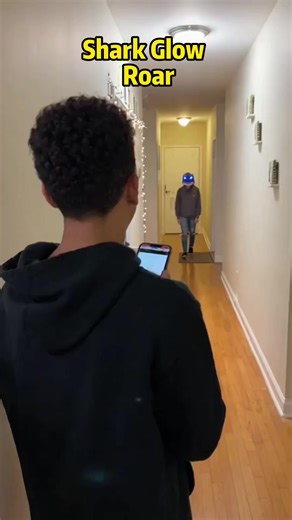 Prank went too far with this roaring, glowing mask. Roommate's reaction was priceless! #Prank #JumpScare #roommatecheck