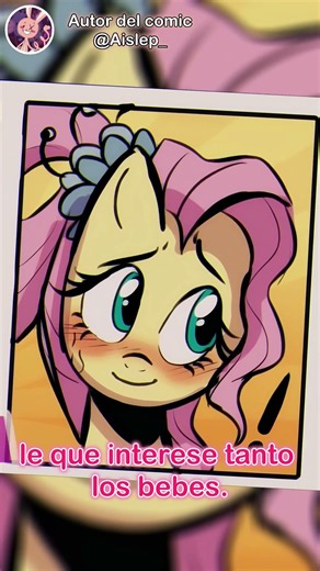 Fluttershy quiere un BEBÉ con Discord 😱🐣 [Comic Dub MLP]