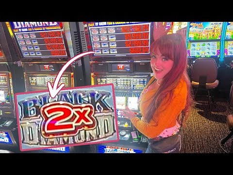 Lucky Last Spin Save!! Black Diamonds Slot Machine