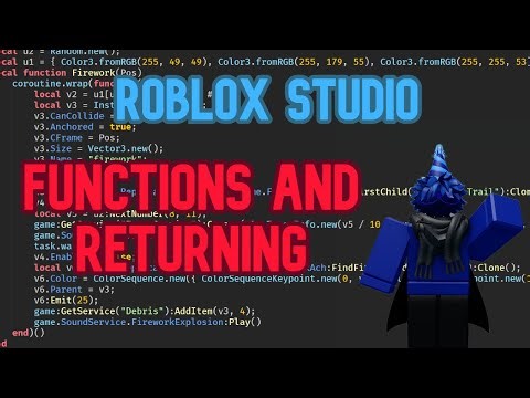 How To Script On Roblox - Beginners Guide (Functions and Returning)