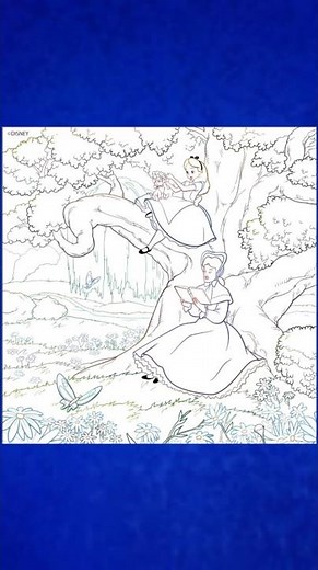 Colorindo Alice no País das maravilhas #disney #pintando