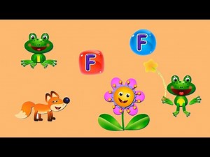 The Letter F Song - Learn the Alphabet Fun Super ABC