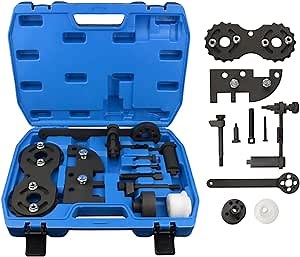 Engine Camshaft Alignment Timing Tool Kit Compatible for New Volvo 2.0T S60 S80 V60 V70 XC60 XC70 XC80, Chain Locking Alignment Tool Timing Belt Kit for Crankshaft Position