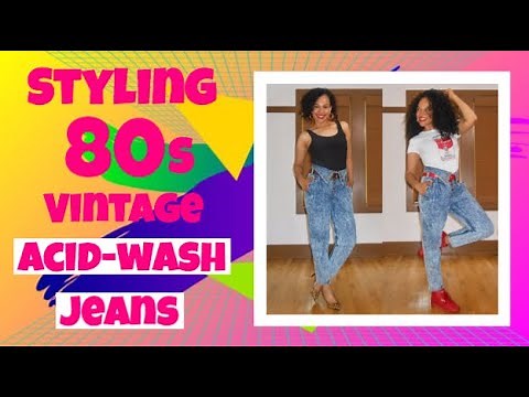 Styling Vintage Acid-Wash Jeans | POSHMARK edition