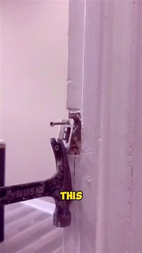 Unconventional Door Latch Hack