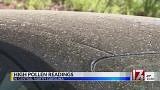 Central NC pollen levels for grass hit highest-ever March numbers; tree pollen at high levels for 15 days straight