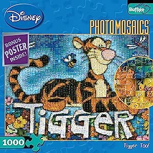 Buffalo Games Disney Photomosaic: Tigger TOO