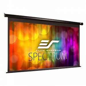 Elite Screens Spectrum 84" 16:9 Motorised Projection Screen - Black
