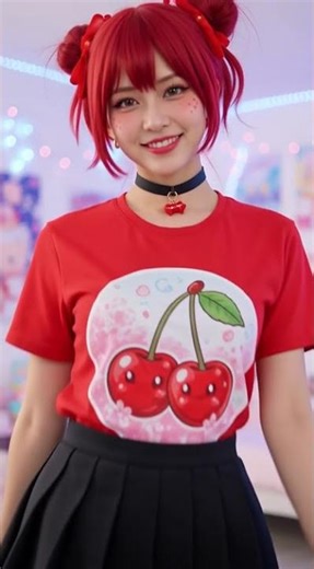🍒 Kawaii Cherries - [t-shirt] - New Design