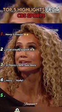 Top 5 CBS Sports Golazo Moments: Kate Abdo's Savage Roast & Henry's "5 Minutes"