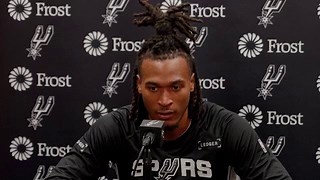 Stephon Castle, Post-Game vs Indiana I 10/13/25