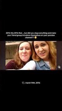 talk about a 2016 throwback 🥹 just us girls in our first year of college during spring break #2016