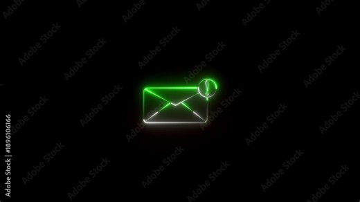 message failed chat box, talking error sign, message error. Conversation notification error message animated sign symbol.