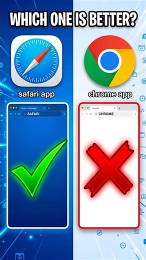 Why Safari is BETTER than Chrome #chrome #safari #macos #apple