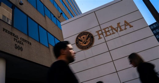 FEMA planning exercise envisioned deep workforce cuts, adding to uncertainty around agency’s future