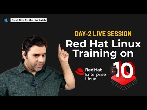 Day-2 Live Session on RHEL-10 Training || RHEL-10 Online Live Classes || RHEL 10 Tutorials