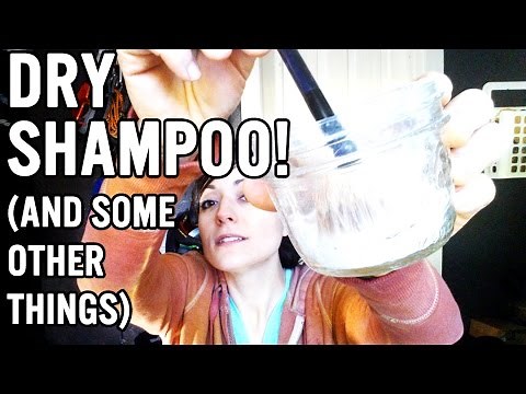 DIY Dry Shampoo Without Cornstarch or Baking Soda!