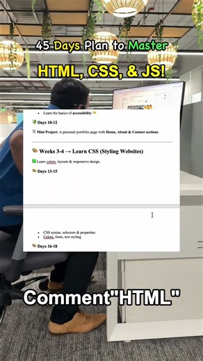 🚀 Want to Master HTML, CSS & Java in 45 Days?