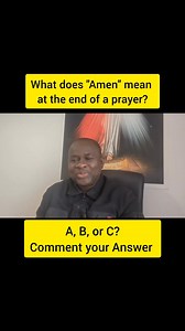 What does "Amen" mean at the end of a prayer? | Blessed Virgin Mary | Facebook