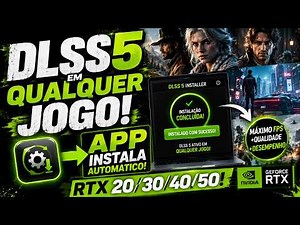 INSTALL DLSS 5 AUTOMATICALLY IN ALL GAMES! - RTX 20/30/40/50 SERIES!!
