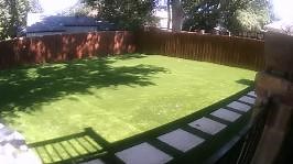 Get ready to witness a backyard transformation like no other in this 40-second time-lapse video of a 3-day turf installation in McKinney! What was once an uneven, rocky yard filled with tripping hazards for small children is now a soft, clean, and safe play area. We used our Super Soft American-Made Artificial Grass, designed for more than just aesthetics. Its Antimicrobial technology in both the blades and backing creates a sterile environment, perfect for families. UV Stabilizers keep it Anti-