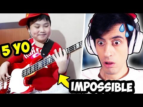 This 5 Year Old Plays BASS Better Than ME??