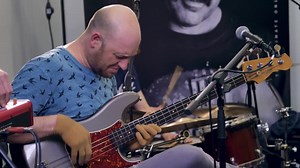 22K views · 1.5K reactions | Sub octave vibes ... jamming with the lads!! "Cissy Strut" - London Bass Guitar Show See you in the shed! | ScottsBassLessons.com | Facebook